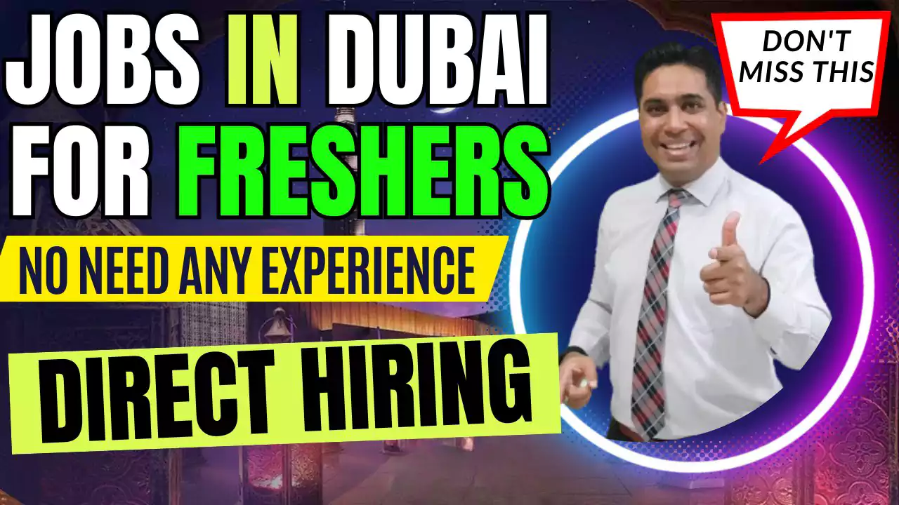 Jobs in UAE for Freshers JOBS ZB1